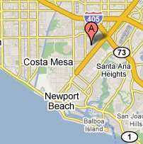 costa mesa map